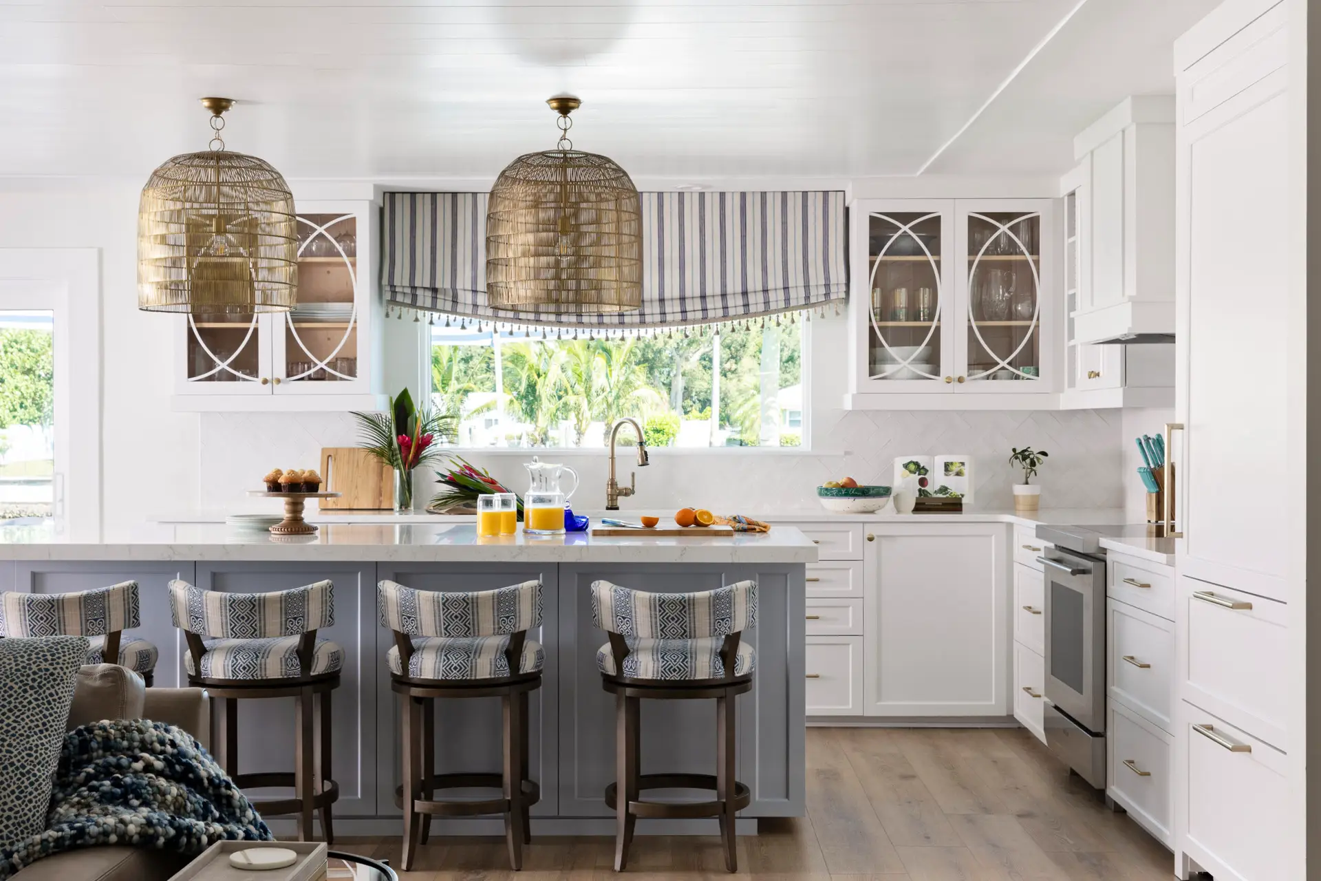 Bespoke by the Bay — kitchen area in a St. Pete Beach residence