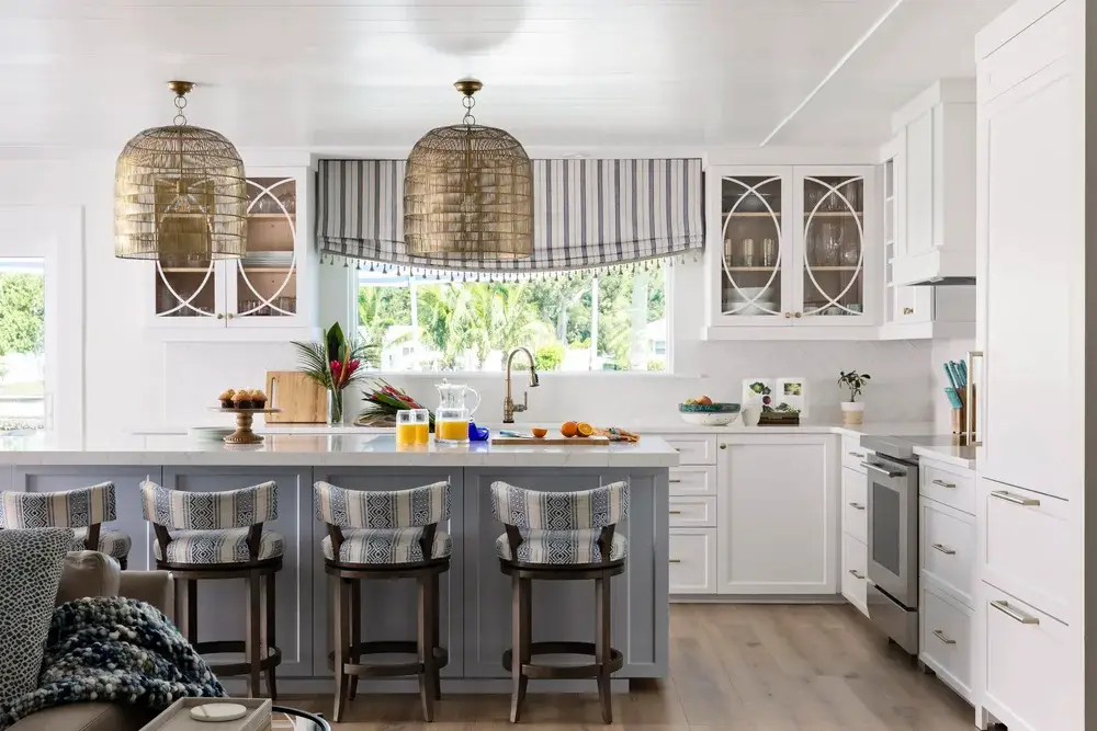Bespoke by the Bay — kitchen in a St. Pete Beach residence