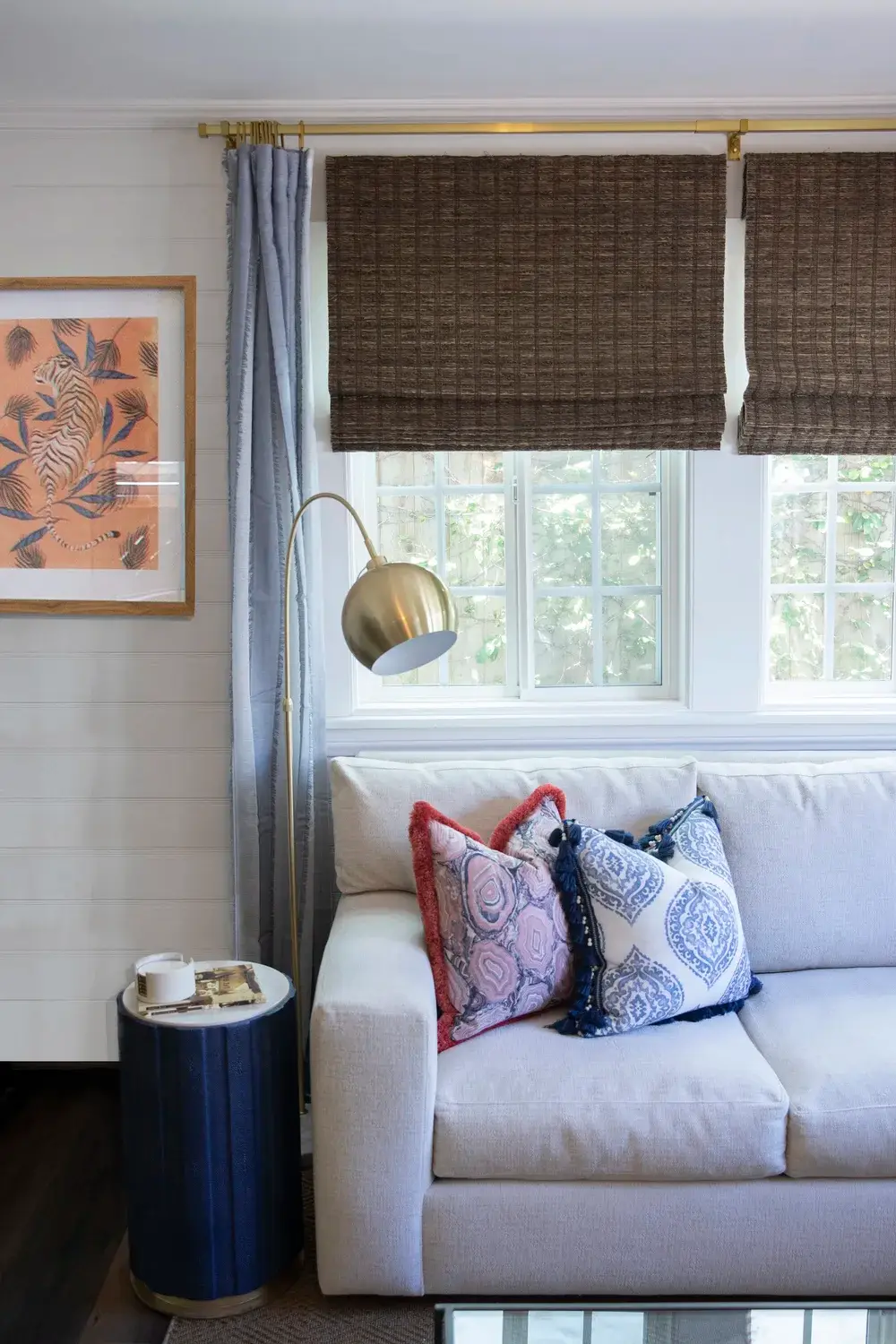 Beachside Bungalow — living area in a Los Angeles residence