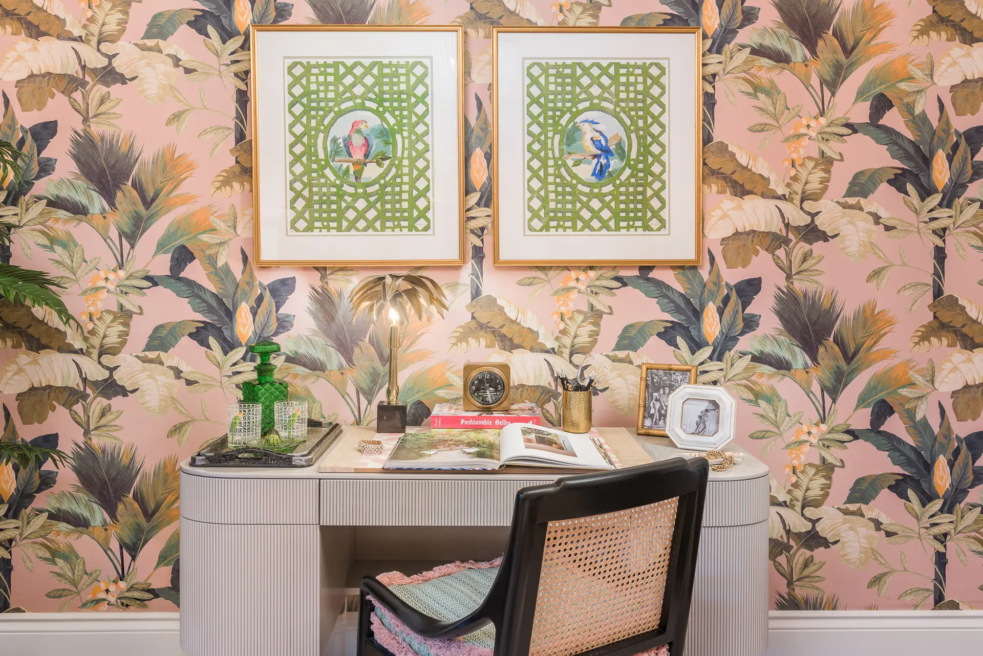 At Work in Paradise — home office in a Snell Isle residence