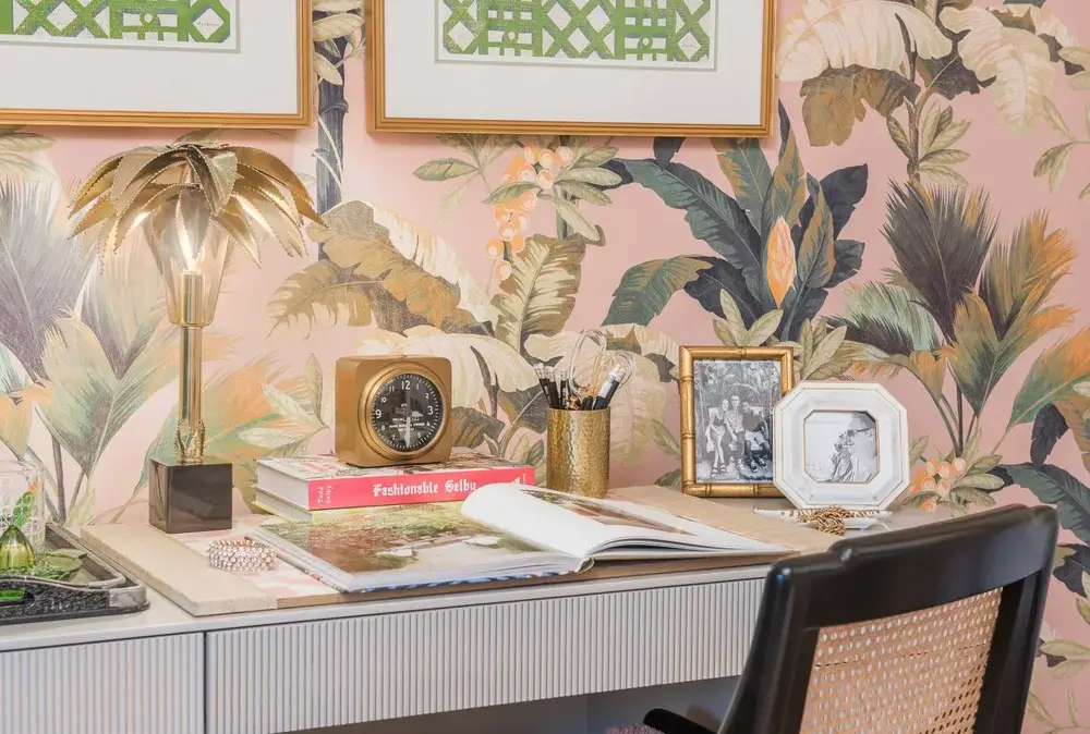 At Work in Paradise — home office in a Snell Isle residence